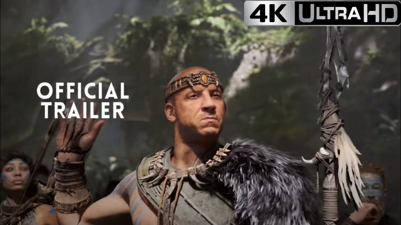 Vin Diesel Vs Dinosaurs Ark 2 Official Trailer 2021 4k Ultra Hd Ark 2 Videos