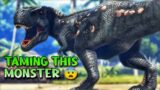 GOING TO TAME T REX BUT UNFORTUNATELY WE TAME ALPHA GIGANOTOSAURUS | ARK 2 MOBILE | ARK MOBILE HACK